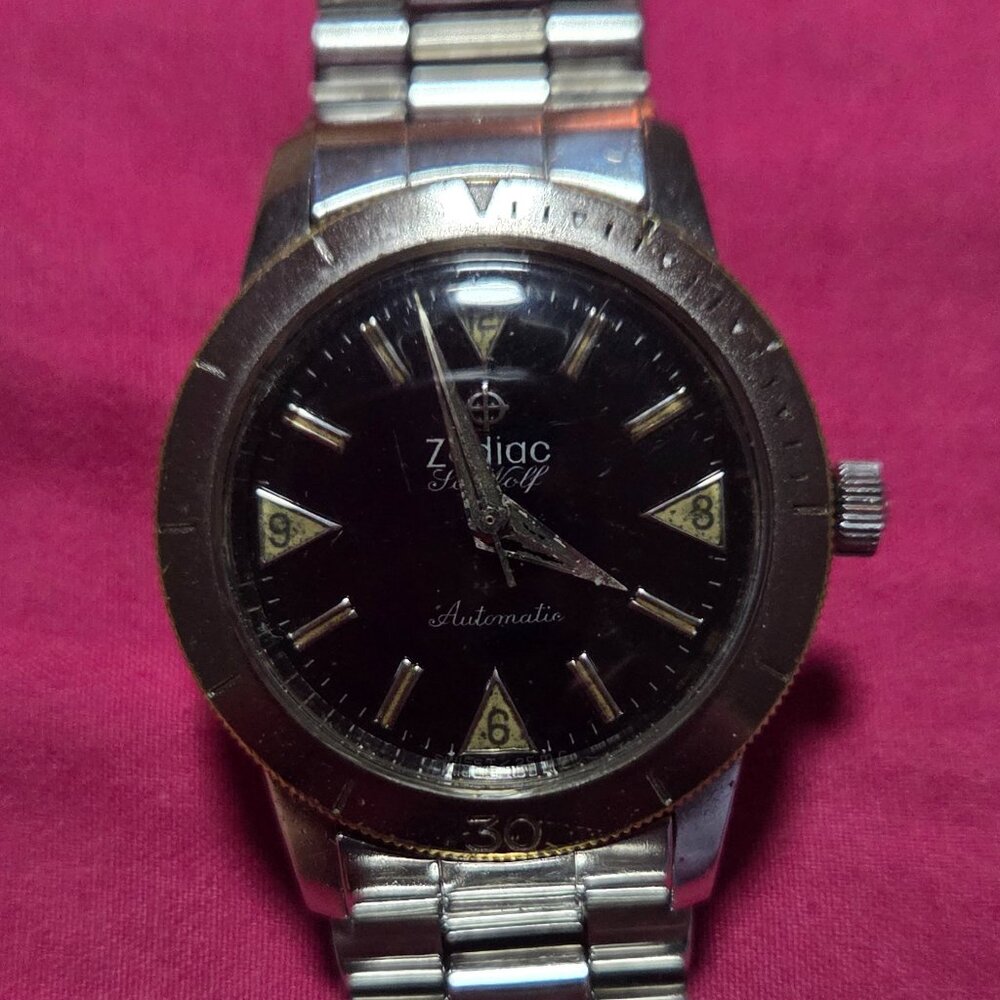 Zodiac seawolf mens watch